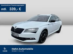 Moonweiss metallic Gebraucht 2019 Skoda Superb SportLine Kombi | 26.440 € (Fairer Preis)