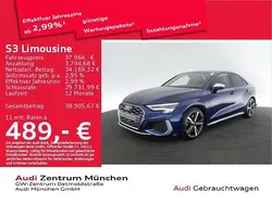 Navarrablau metallic Gebraucht 2022 Audi S3 Ambiente Limousine | 37.964 € (Fairer Preis)