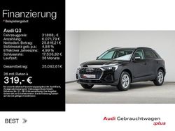 Mythosschwarz metallic (metallic) Gebraucht 2022 Audi Q3 Ambiente SUV | 31.888 € (Guter Preis)