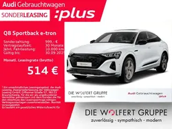 Gletscherweiß metallic Gebraucht 2024 Audi Q8 e-tron Advanced Plus SUV | 63.450 € (Fairer Preis)