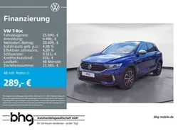 Blau Gebraucht 2020 VW T-Roc R SUV | 25.990 € (Fairer Preis)