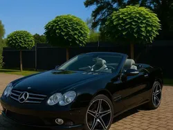 Schwarz Gebraucht 2005 Mercedes SL350 Cabrio | 16.999 € (Fairer Preis)