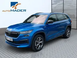 Blau Gebraucht 2023 Skoda Kodiaq SportLine SUV | 39.880 € (Etwas zu teuer)
