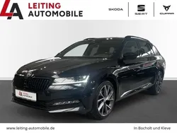 Schwarz Gebraucht 2022 Skoda Superb SportLine Kombi | 34.445 € (Fairer Preis)