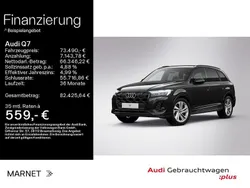 Mythosschwarz metallic Gebraucht 2024 Audi Q7 S-Line SUV | 73.490 € (Superpreis)