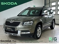Dschungelgrün metallic Gebraucht 2016 Skoda Yeti Outdoor Ambition SUV | 16.999 €