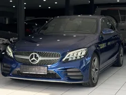 Blau Gebraucht 2019 Mercedes C180 AMG line Limousine | 25.950 € (Guter Preis)