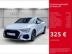 Weiss Gebraucht 2023 Audi A3 Ambiente Limousine | 33.850 € (Teuer)