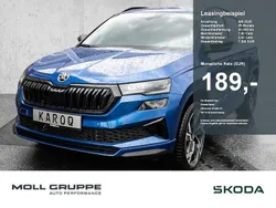 Raceblau metallic Neu 2025 Skoda Karoq SportLine SUV | 38.480 € (Fairer Preis)