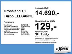 Nautic blau Gebraucht 2022 Opel Crossland X Elegance SUV | 14.690 € (Fairer Preis)