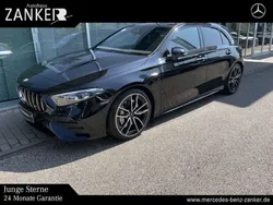 Lack kosmosschwarz Gebraucht 2024 Mercedes A35 AMG Premium Limousine | 45.900 € (Fairer Preis)