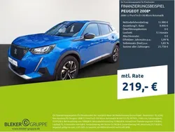 Blau Gebraucht 2023 Peugeot 2008 Allure SUV | 22.480 € (Fairer Preis)