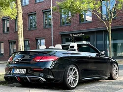Schwarz Gebraucht 2016 Mercedes C250 AMG line Cabrio | 26.500 € (Teuer)