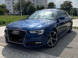 Blau Gebraucht 2014 Audi A5 Sportback S-Line Kleinwagen | 8.500 € (Superpreis)