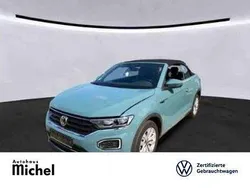 Grün Gebraucht 2021 VW T-Roc Cabriolet R-line Cabrio | 24.730 € (Fairer Preis)