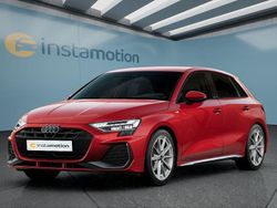 Rot Gebraucht 2024 Audi A3 Sportback S-Line Kleinwagen | 35.199 € (Fairer Preis)