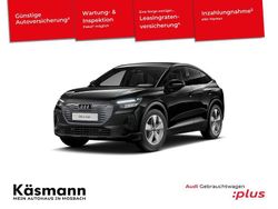 Schwarz Gebraucht 2022 Audi Q4 Sportback e-tron Comfort SUV | 27.930 € (Fairer Preis)