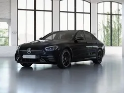 Unilack schwarz Gebraucht 2023 Mercedes E220 AMG Limousine | 49.490 € (Etwas zu teuer)