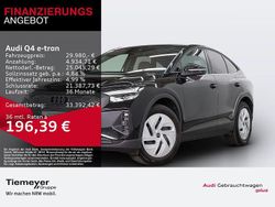 Schwarz Gebraucht 2023 Audi Q4 Sportback e-tron Ambiente SUV | 29.980 € (Superpreis)