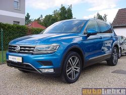 Carribeanbluemetallic Gebraucht 2017 VW Tiguan Highline SUV | 18.990 € (Fairer Preis)
