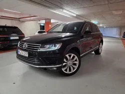 Schwarz Gebraucht 2015 VW Touareg Exclusive SUV | 22.999 € (Fairer Preis)