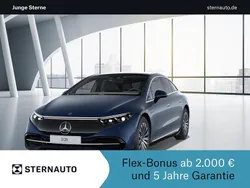 Metalliclack nautikblau Gebraucht 2022 Mercedes EQS450+ Limousine | 54.785 € (Superpreis)
