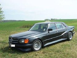 Schwarz metallic Gebraucht 1981 Mercedes 500 Coupé | 8.100 €