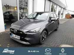 Grau machine gray Gebraucht 2023 Mazda 2 Center-Line Kleinwagen | 16.989 € (Fairer Preis)