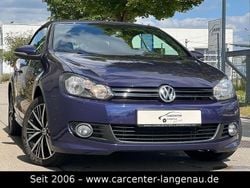 Blau Gebraucht 2016 VW Golf Cabriolet Allstar Cabrio | 14.499 € (Fairer Preis)