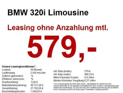 Weiß Neu 2025 BMW 320 M Sport Limousine | 49.849 € (Guter Preis)