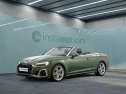 Grün Gebraucht 2022 Audi A5 Cabriolet S-Line Cabrio | 40.449 € (Fairer Preis)