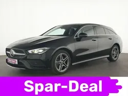 Nachtschwarz Gebraucht 2022 Mercedes CLA250 AMG line Limousine | 27.449 € (Superpreis)