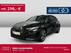 Schwarz Gebraucht 2022 Audi A3 Sportback e-tron S-Line Limousine | 29.860 € (Fairer Preis)