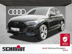 Mythosschwarz metallic Gebraucht 2024 Audi Q5 Sportback S-Line SUV | 55.840 € (Teuer)
