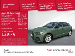 Distriktgrün metallic Gebraucht 2024 Audi A1 Sportback Advanced Plus Kleinwagen | 21.490 € (Guter Preis)