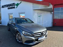 Grau Gebraucht 2018 Mercedes C250 AMG line Limousine | 22.950 € (Superpreis)