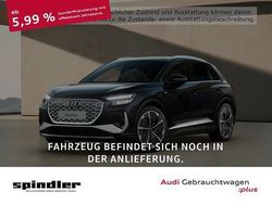 Schwarz (mythosschwarz metallic) Gebraucht 2023 Audi Q4 e-tron S-Line SUV | 27.581 € (Fairer Preis)
