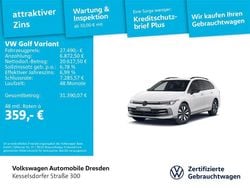 Pure white Gebraucht 2025 VW Golf VIII Goal Kombi | 27.490 € (Guter Preis)