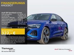 Ultrablau metallic Gebraucht 2024 Audi Q8 e-tron S-Line SUV | 51.820 € (Superpreis)