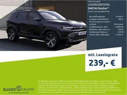 Perlmuttschwarz Neu 2024 Dacia Duster Journey SUV | 26.490 € (Guter Preis)