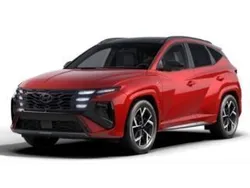 Rot Neu 2025 Hyundai Tucson N Line SUV | 38.490 € (Etwas zu teuer)