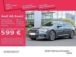 Grau Gebraucht 2024 Audi A6 S-Line Kombi | 59.460 € (Teuer)