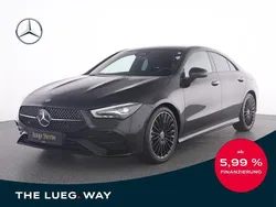 Metalliclack kosmosschwarz Gebraucht 2024 Mercedes CLA200 AMG Coupé | 37.885 € (Fairer Preis)