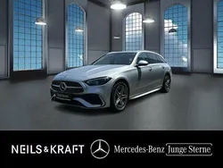 Hightechsilber Gebraucht 2024 Mercedes C300e AMG Kombi | 51.350 € (Guter Preis)