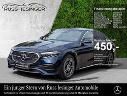 Nautikblau metallic Gebraucht 2024 Mercedes E200 AMG line Limousine | 53.980 € (Fairer Preis)
