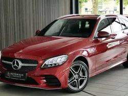 Rot Gebraucht 2018 Mercedes C220 AMG line Kombi | 22.450 € (Fairer Preis)