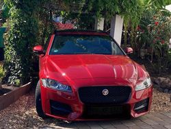 Rot Gebraucht 2018 Jaguar XF Sportbrake R-Sport Kombi | 16.900 € (Fairer Preis)
