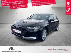 Mythosschwarz metallic Gebraucht 2025 Audi A3 Advanced Plus | 32.520 € (Fairer Preis)