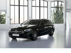Obsidianschwarz Gebraucht 2024 Mercedes C220 Advanced Plus Kombi | 37.890 € (Guter Preis)