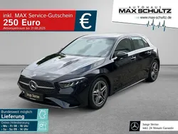 Schwarz Gebraucht 2024 Mercedes A200 AMG Limousine | 32.480 € (Fairer Preis)